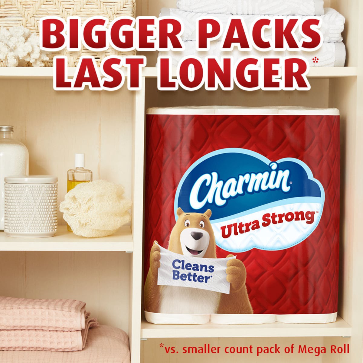 slide 3 of 29, Charmin B/Tsu Mega Roll, 474 sq ft