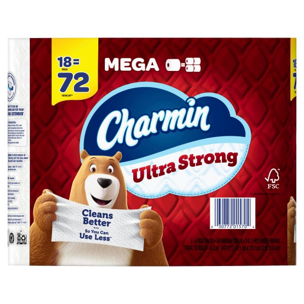 slide 8 of 29, Charmin B/Tsu Mega Roll, 474 sq ft
