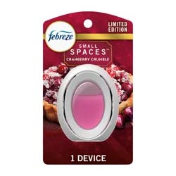 Febreze Small Spaces Holiday Air Freshener Cranberry Tart Scent, .25 fl. oz.