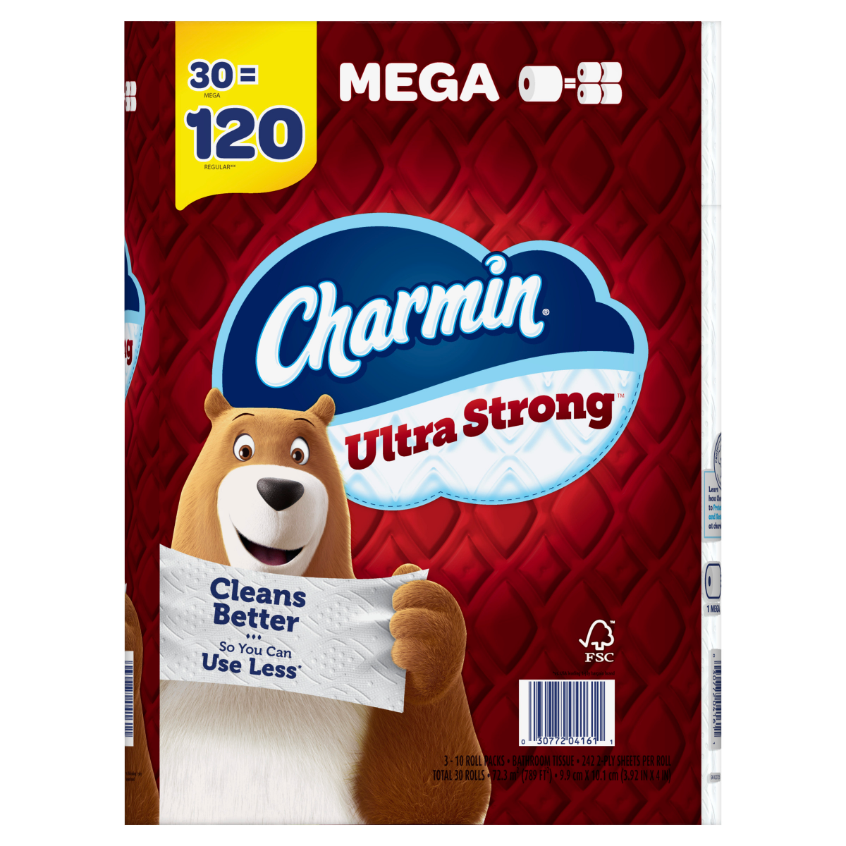 slide 21 of 29, Charmin Ultra Strong Bathroom Tissue, Mega, 2-Ply, 30 ct