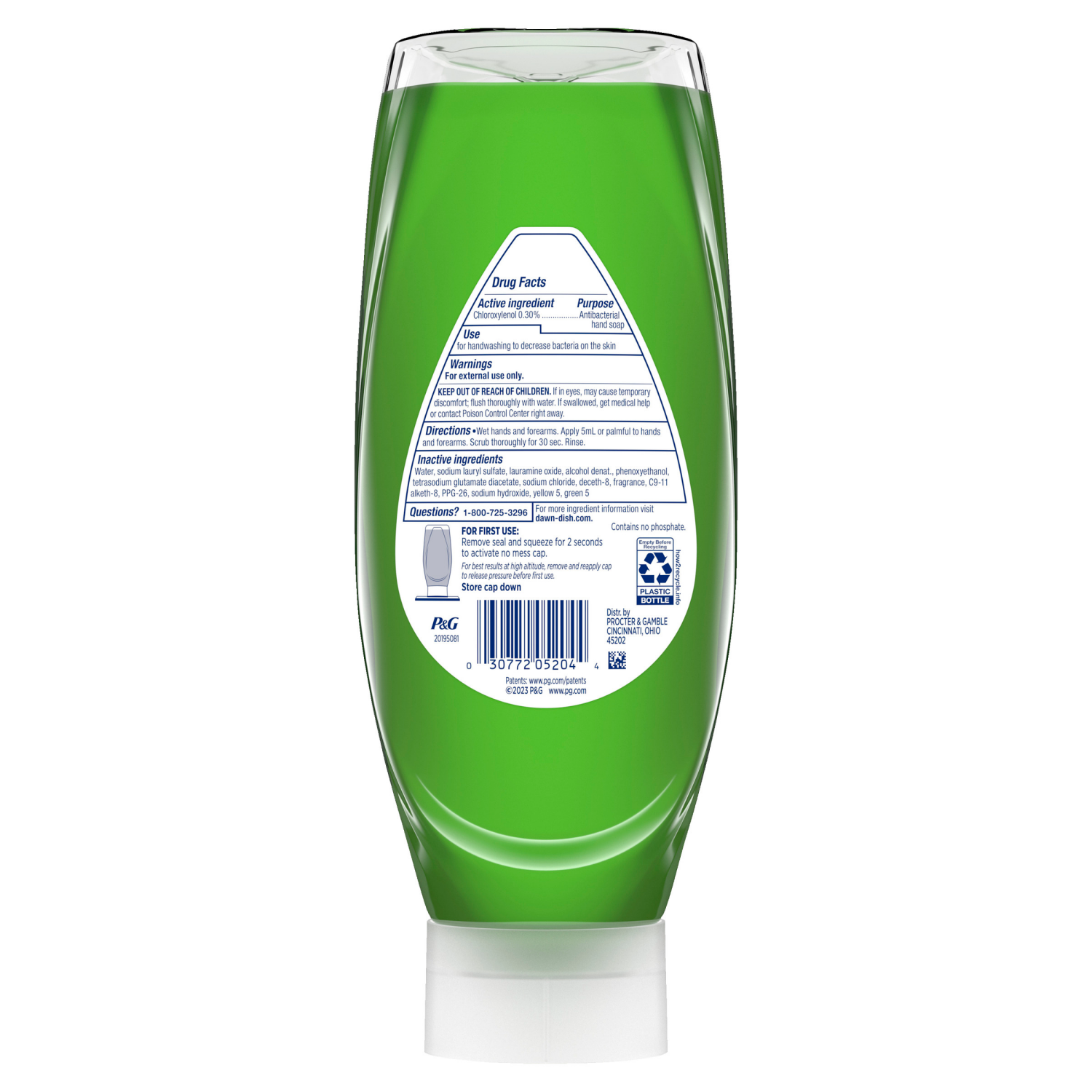 slide 3 of 8, Dawn Ultra Antibacterial EZ-Squeeze Hand Soap, Apple Blossom, 22 Fl Oz, 22 fl oz