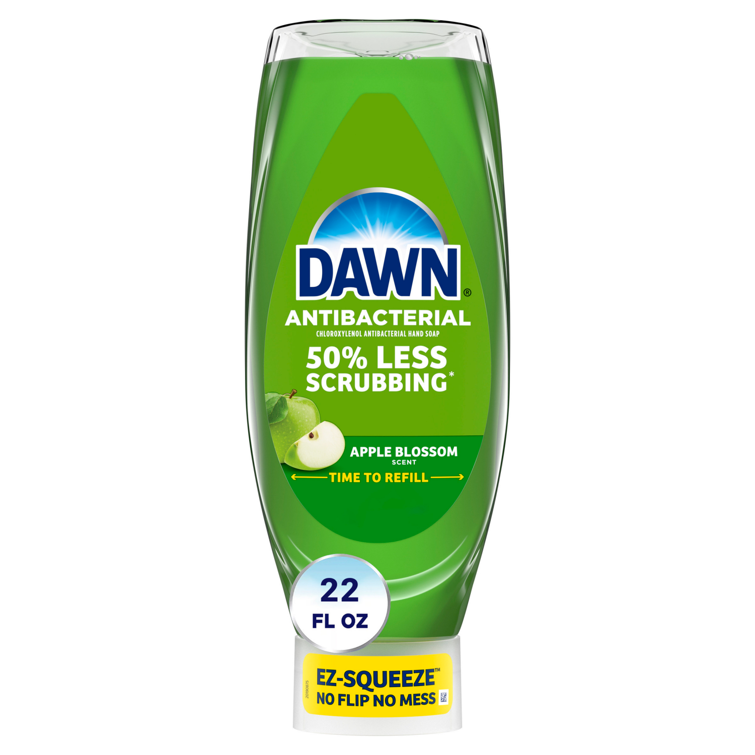 slide 1 of 8, Dawn Ultra Antibacterial EZ-Squeeze Hand Soap, Apple Blossom, 22 Fl Oz, 22 fl oz