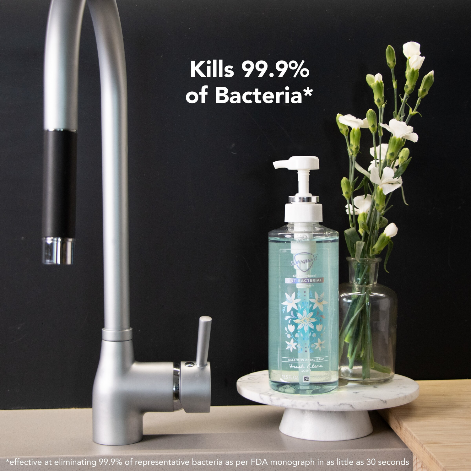 slide 6 of 8, Safeguard Antibacterial Hand Wash, Fresh Clean Scent, 15.5 fl oz