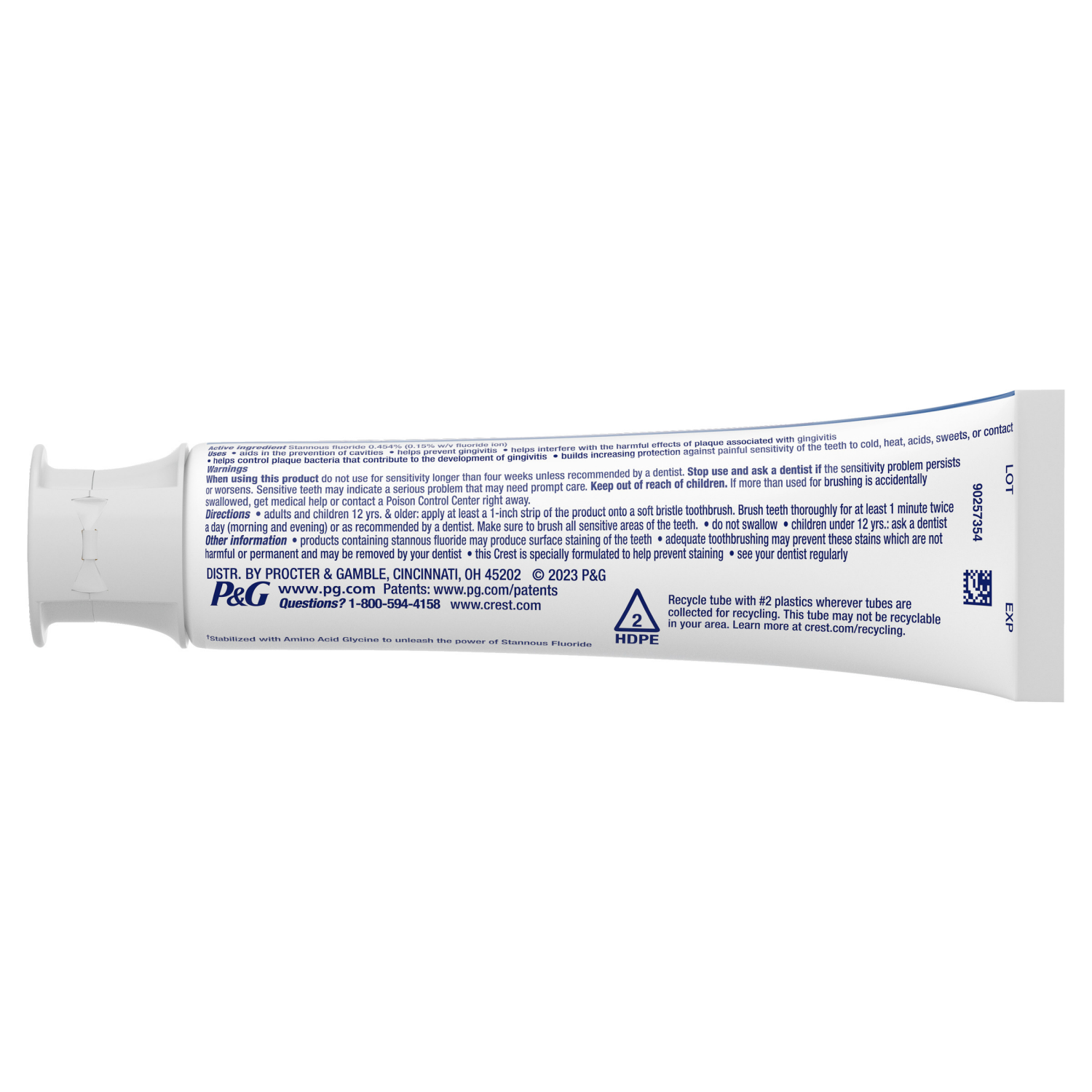 slide 3 of 8, Crest Pro-Health Whitening Gel Toothpaste 4.3oz Triple, 3 ct