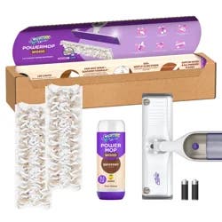 Swiffer Power Mop Wood Mop Kit for Wood Floor Cleaning