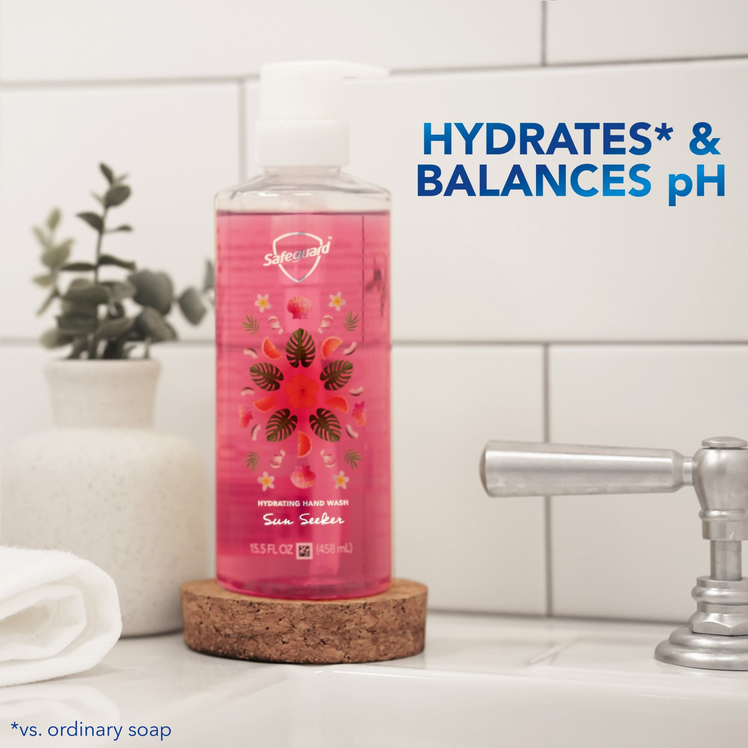 slide 4 of 8, Safeguard Hand Wash - Sun Seeker - Citrus/Floral Scent - 15.5 fl oz, 15.5 fl oz