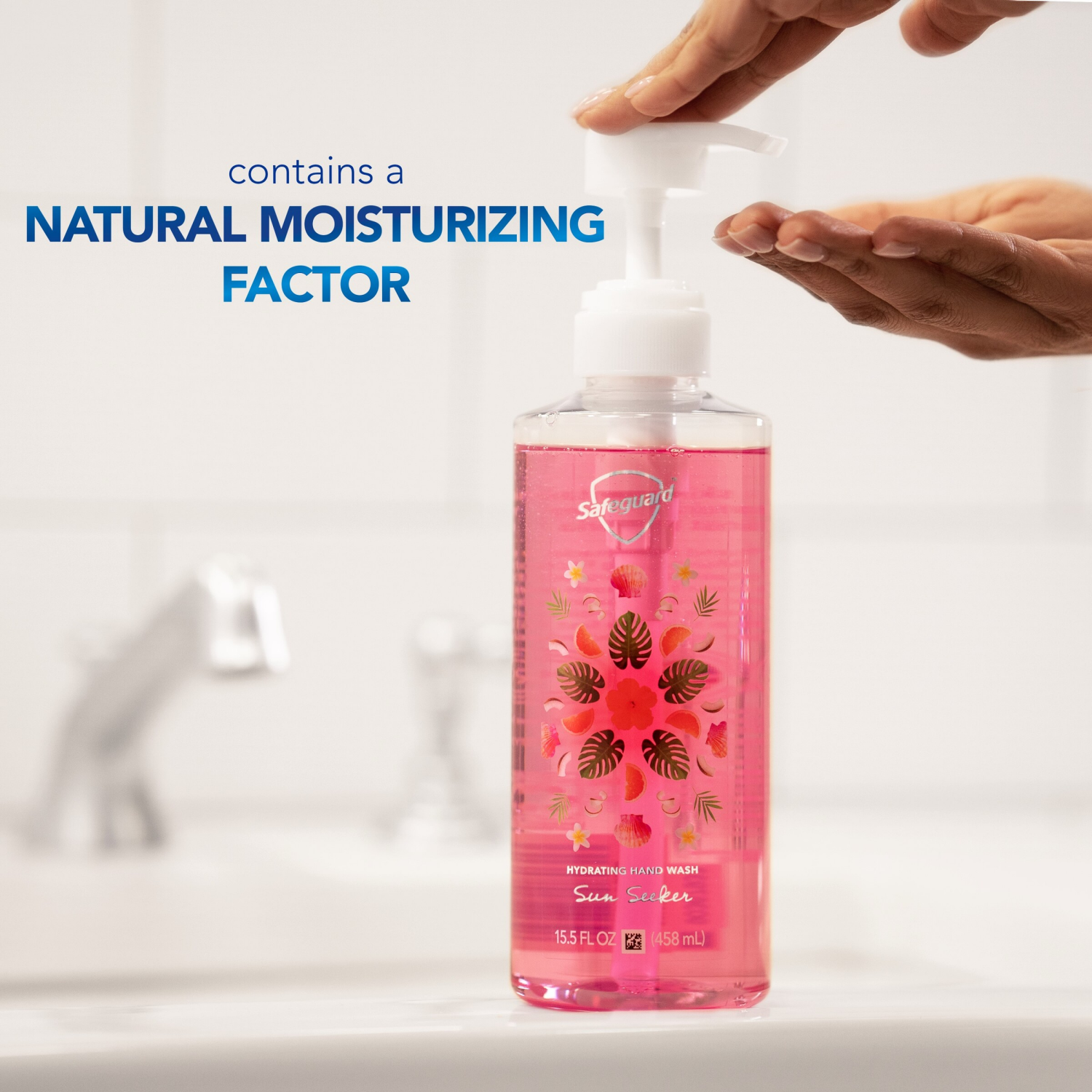 slide 6 of 8, Safeguard Hand Wash - Sun Seeker - Citrus/Floral Scent - 15.5 fl oz, 15.5 fl oz