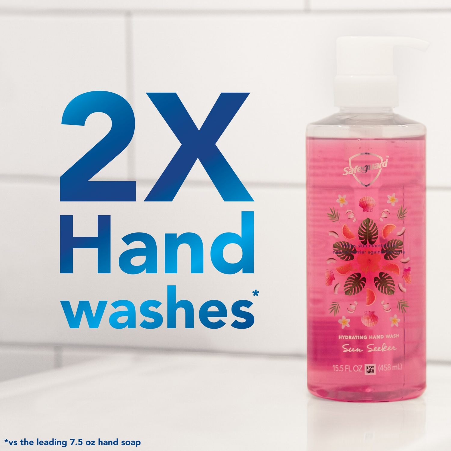 slide 8 of 8, Safeguard Hand Wash - Sun Seeker - Citrus/Floral Scent - 15.5 fl oz, 15.5 fl oz