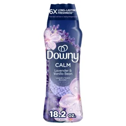Downy Calm In-Wash Laundry Scent Booster Beads, Soothing Lavender and Vanilla Bean scent, 18.2 OZ, laundry scent beads, Long-lasting Freshness