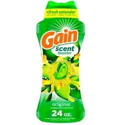 Gain In-Wash Laundry Scent Booster, Original Scent, 24.0 OZ, Fresh Extender + Odor Protection