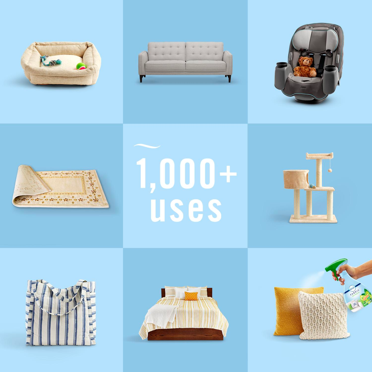 slide 8 of 8, Febreze Odor-Fighting Fabric Refresher with Gain,Original, 14.8 fl oz, 14.8 fl oz