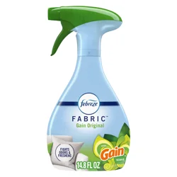 Febreze Odor-Fighting Fabric Refresher with Gain,Original, 14.8 fl oz