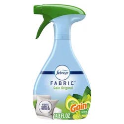 Febreze Odor-Fighting Fabric Refresher with Gain,Original, 14.8 fl oz