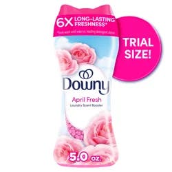 Downy April Fresh In-Wash Laundry Scent Booster Beads, 5.0 oz, laundry scent beads, Long-lasting Freshness