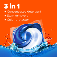 slide 3 of 29, Tide Pods 3-in-1 Clean Breeze Detergent 76 ea, 76 ct