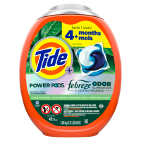 slide 29 of 29, Tide + Power Pods Febreze Botanical Rain Detergent 45 ea, 45 ct