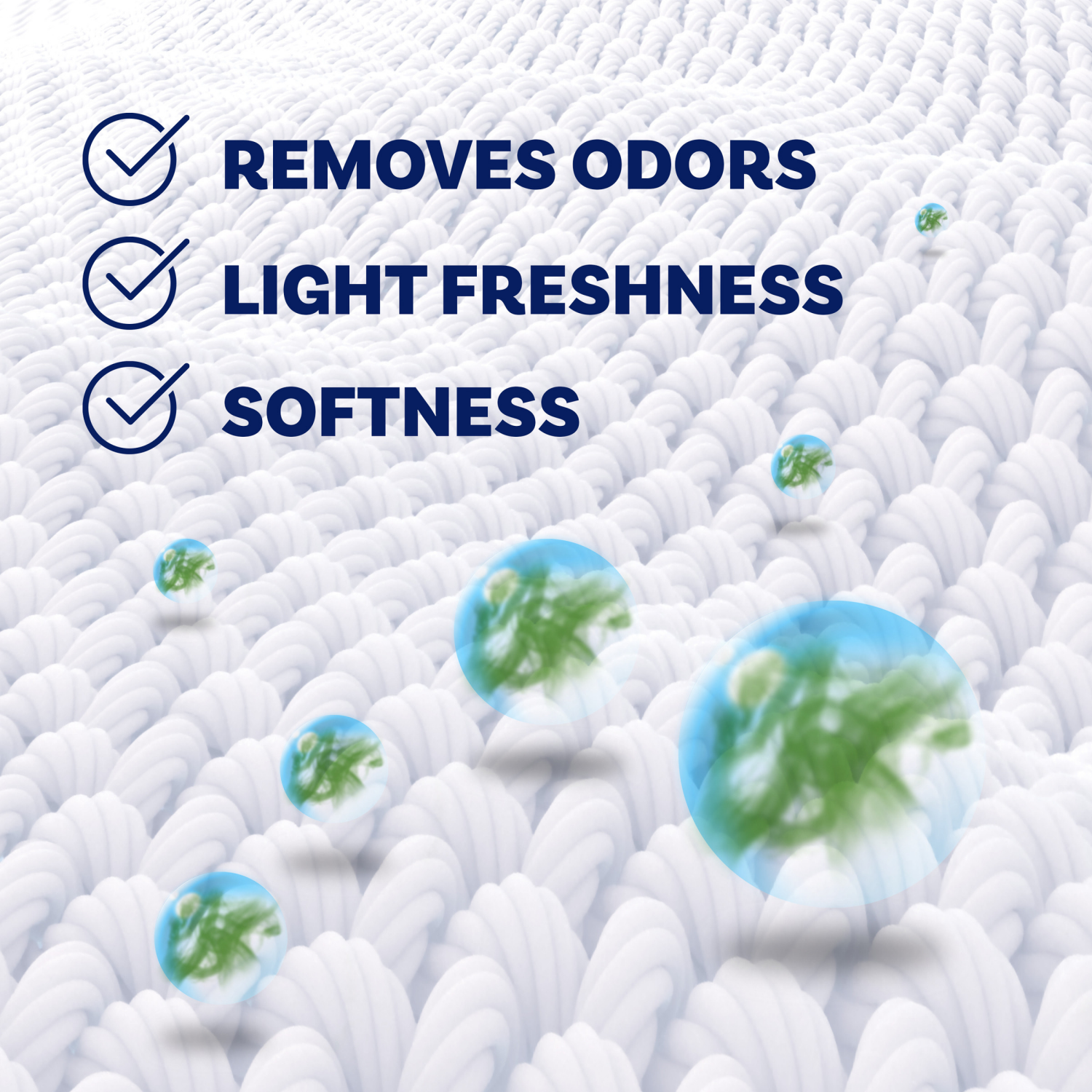 slide 4 of 8, Downy Rinse & Refresh Laundry Odor Remover and Fabric Softener, Active Fresh, 48 fl oz, Safe On All Fabrics, HE Compatible, 48 fl oz