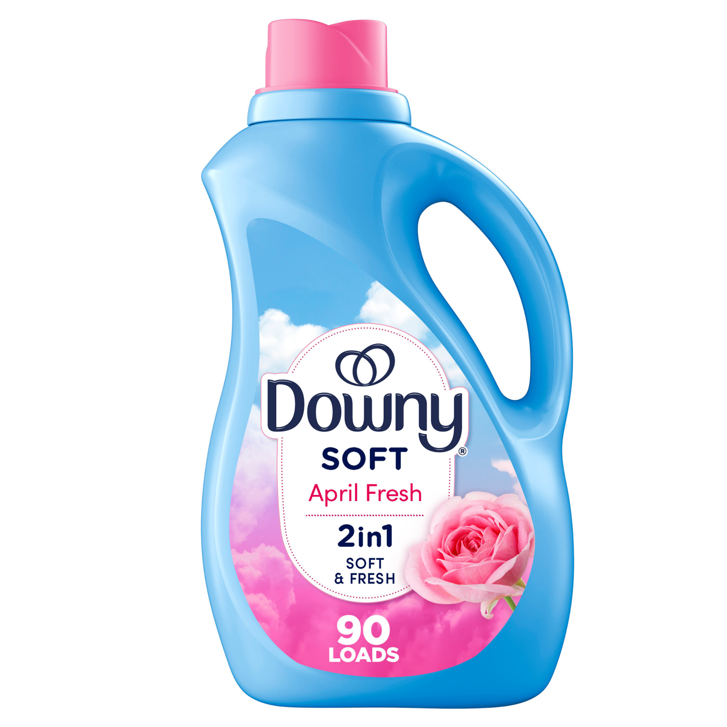 slide 1 of 5, Downy April Fresh Liquid Fabric Conditioner - 66 fl oz, 66 fl oz