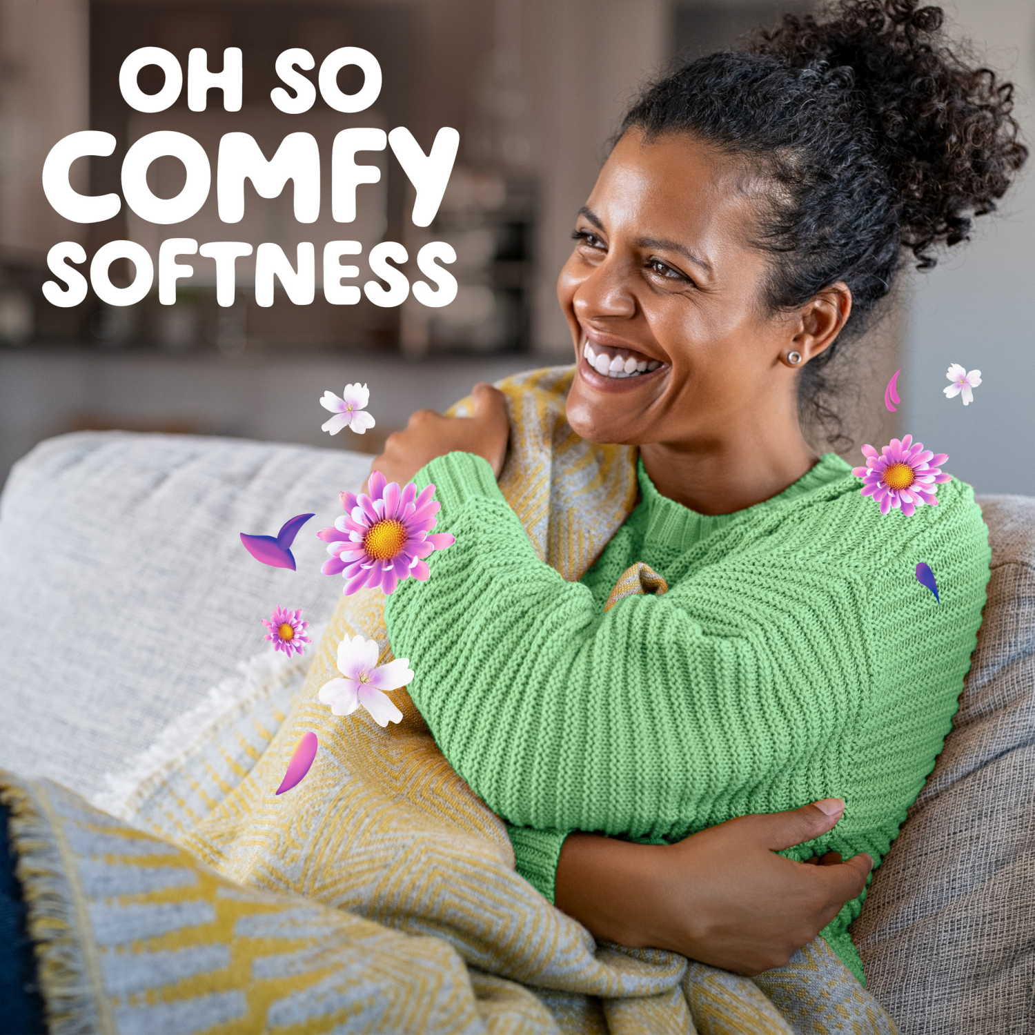 slide 5 of 5, Gain Liquid Fabric Softener, Moonlight Breeze Scent, 100 FL OZ, 136 Loads, Smooth Touch - softness you can feel, 3.15 qt