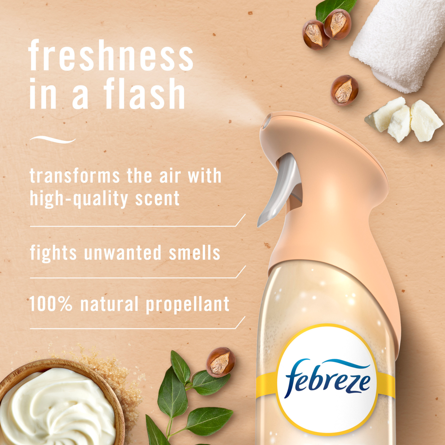 slide 6 of 8, Febreze Air Freshener Spray, Odor-Fighting Room Spray, Soothe & Restore Scent, 8.8oz, 2 Count, 2 ct