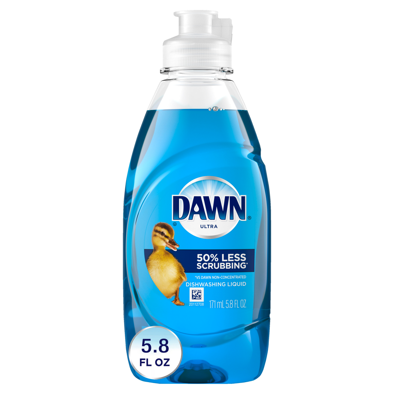 slide 1 of 5, Dawn Ultra Liquid Dish Soap, Dishwashing Liquid, Grease Removal, Original, 5.8oz, 5.8 fl oz