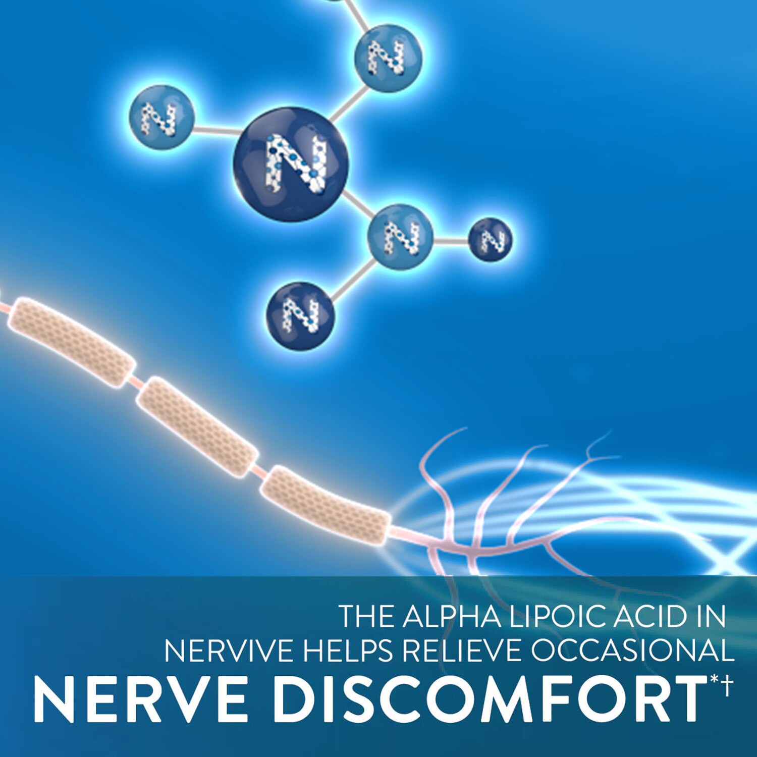 slide 7 of 7, Nervive Nerve Relief With Alpha Lipoic Acid, 30 Ct, 1 ct