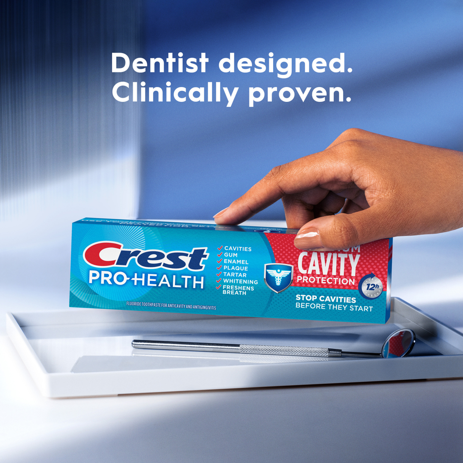 slide 2 of 8, Crest Pro-Health Maximum Cavity Protection Toothpaste, Pack of 3, 4.3 oz