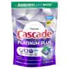 slide 3 of 29, Cascade Platinum Plus Dishwasher Pods, Dish Detergent ActionPacs, Fresh, 21 Count, 21 ct