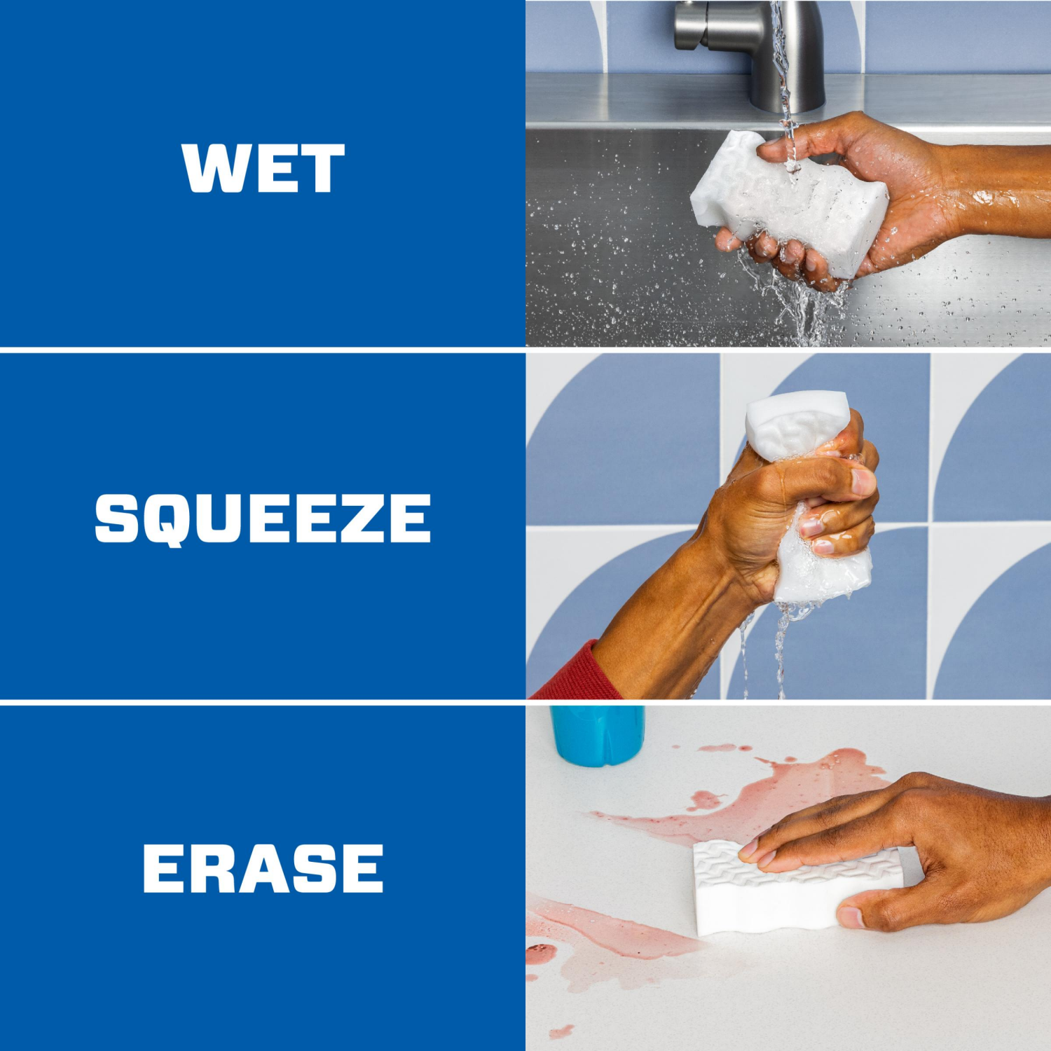 slide 2 of 4, Mr. Clean Magic Eraser Ultra Thick Multi Purpose Cleaner, Magic Eraser Sponge Multi Surface Cleaner, 5ct, 5 ct