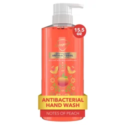 Safeguard Antibacterial Hand Soap - Notes Of Peach