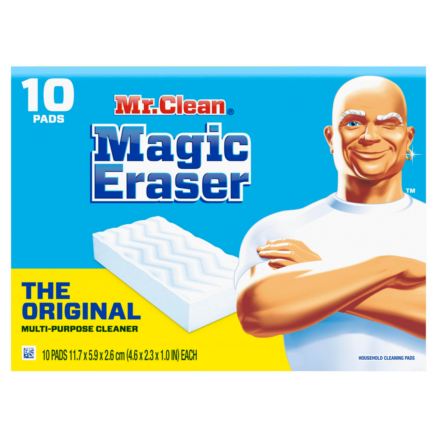 slide 1 of 4, Mr Clean Mr. Clean Magic Eraser Original Cleaning Pads with Durafoam, 10 ct