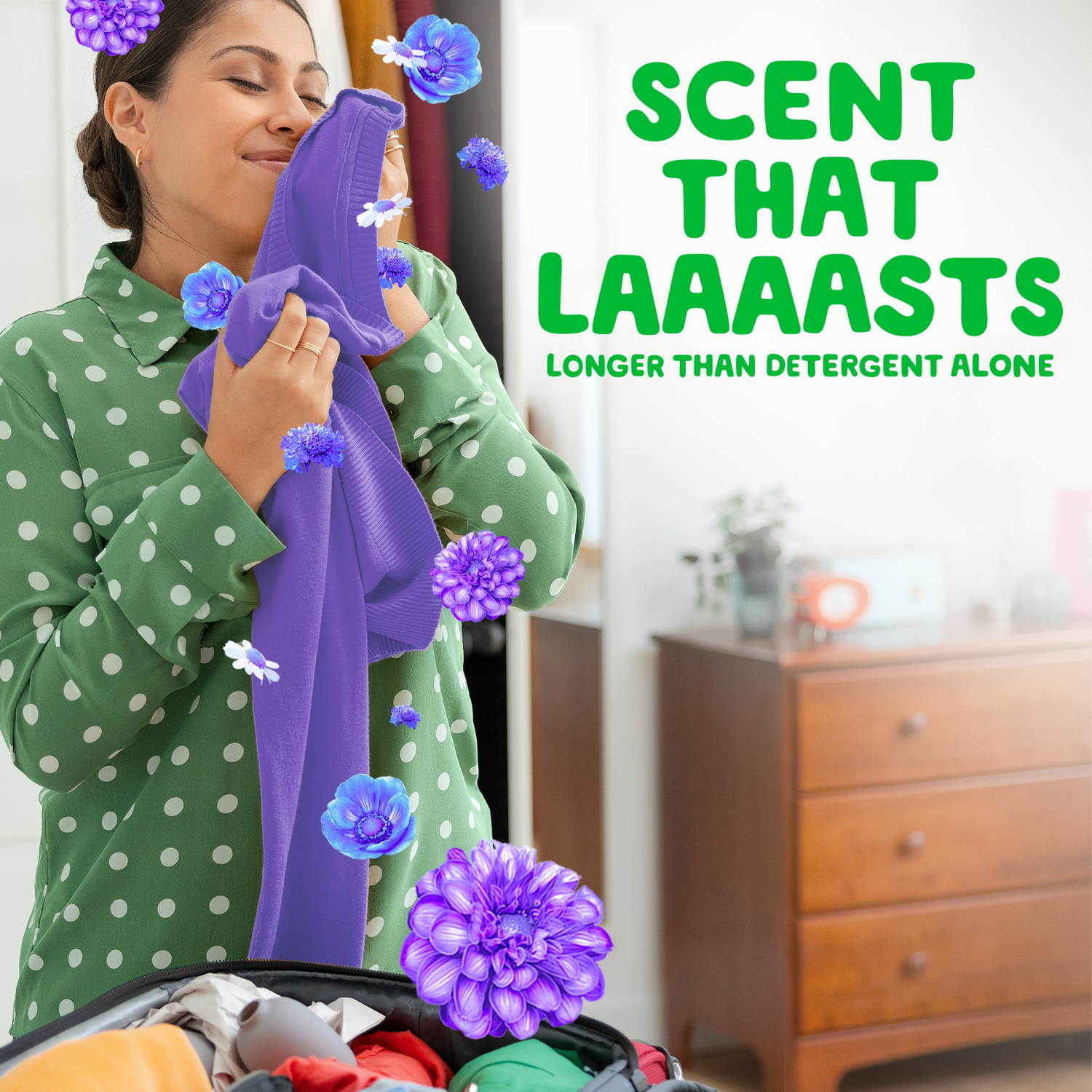 slide 8 of 8, Gain Relax In-Wash Scent Booster - Dewdrop Dream, 24 oz