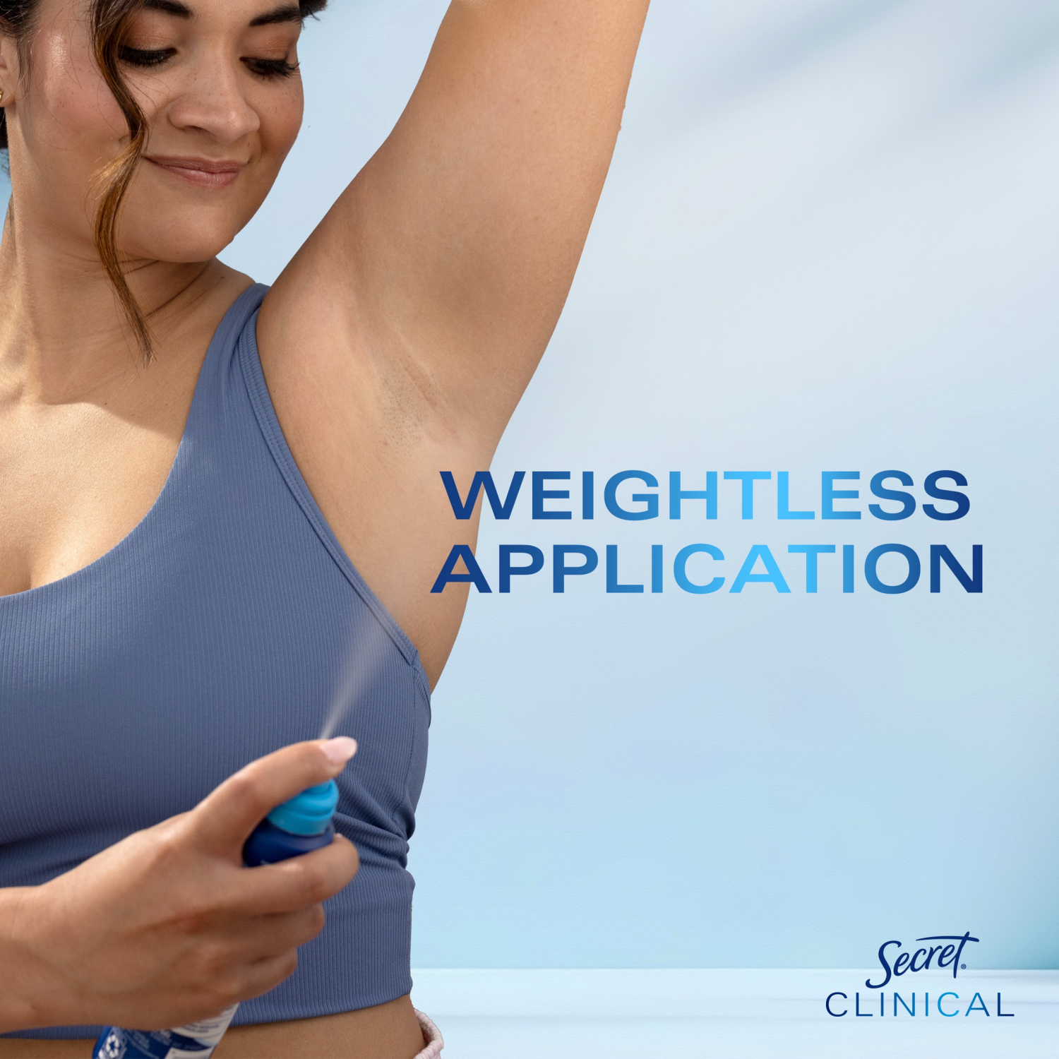 slide 5 of 8, Secret Clinical Strength Dry Spray Antiperspirant & Deodorant for Women, Light & Fresh Scent, 3.8oz, 3.8 oz