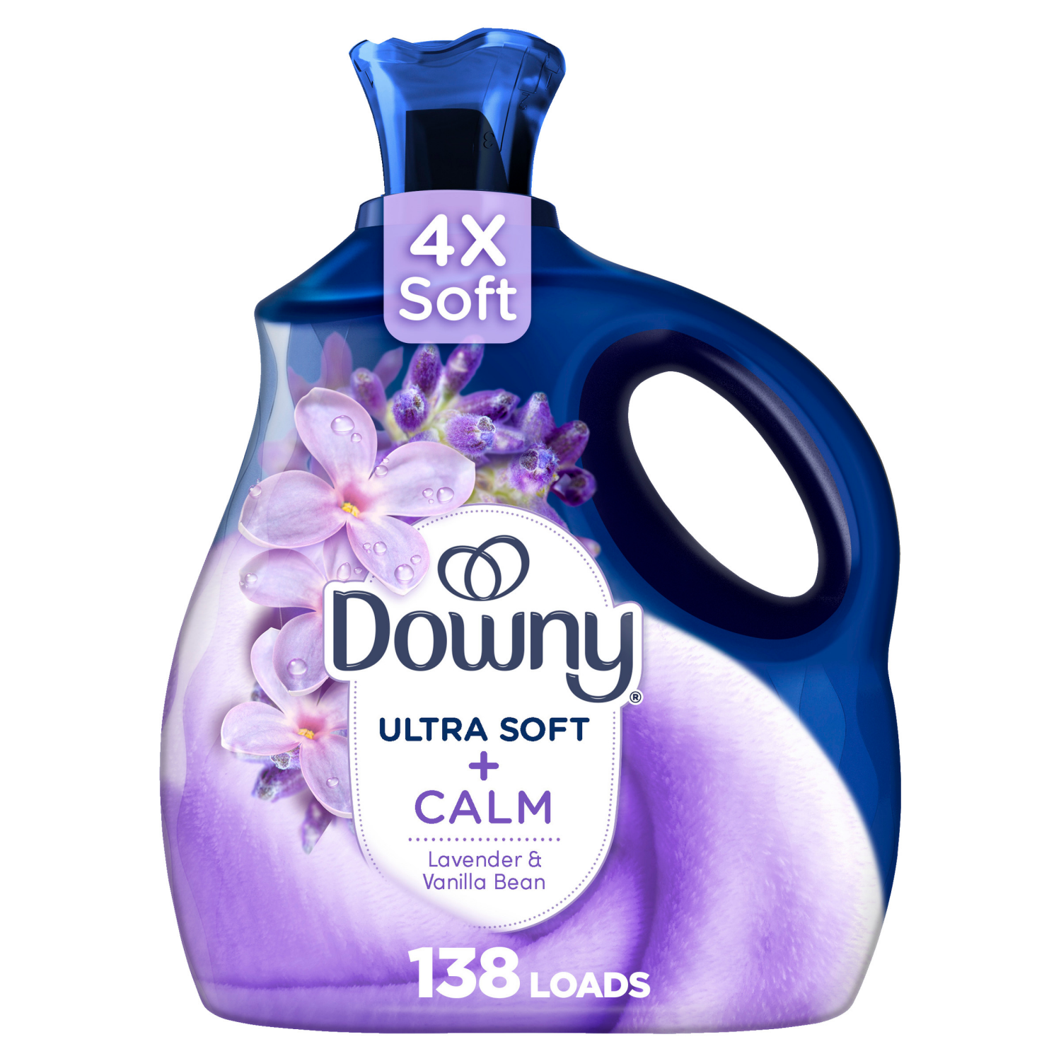 slide 1 of 5, Downy Ultra Soft and Calm Lavender and Vanilla Bean 93-oz 138 loads, 1 ct
