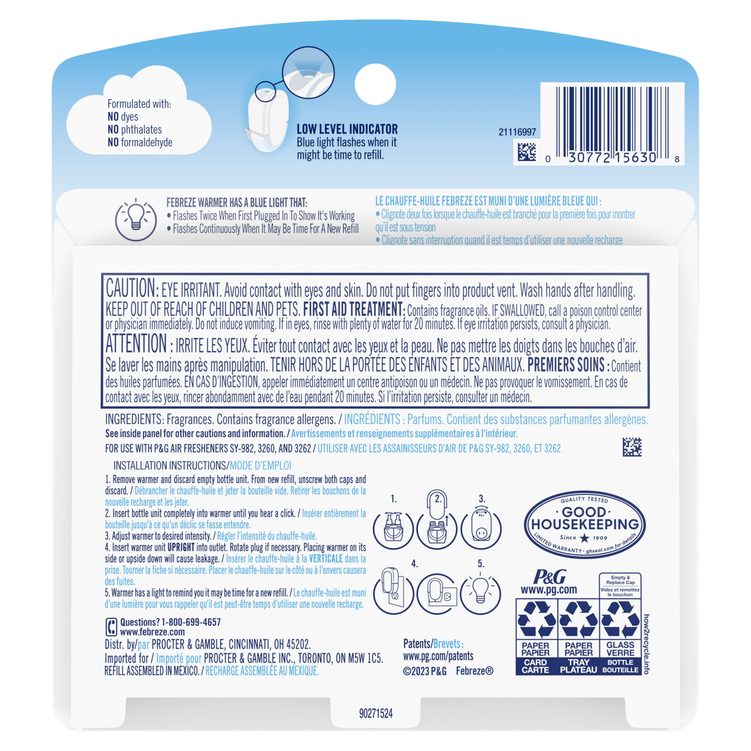 slide 3 of 8, Febreze Luxe Plug Dual Air Freshener Refills - Tropical Blend - 1.75 fl oz/2ct, 1.75 fl oz, 2 ct