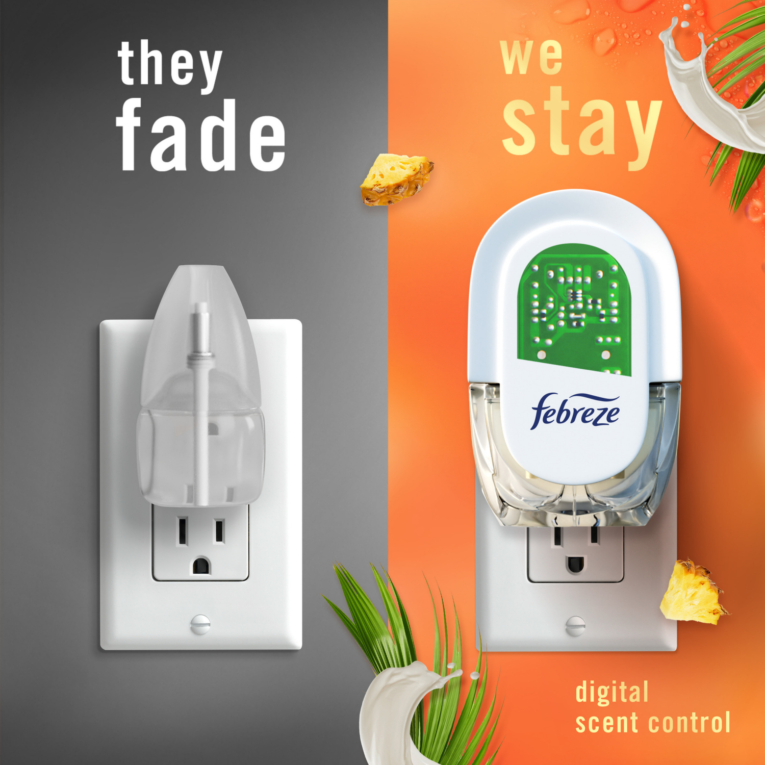 slide 4 of 8, Febreze Luxe Plug Dual Air Freshener Refills - Tropical Blend - 1.75 fl oz/2ct, 1.75 fl oz, 2 ct