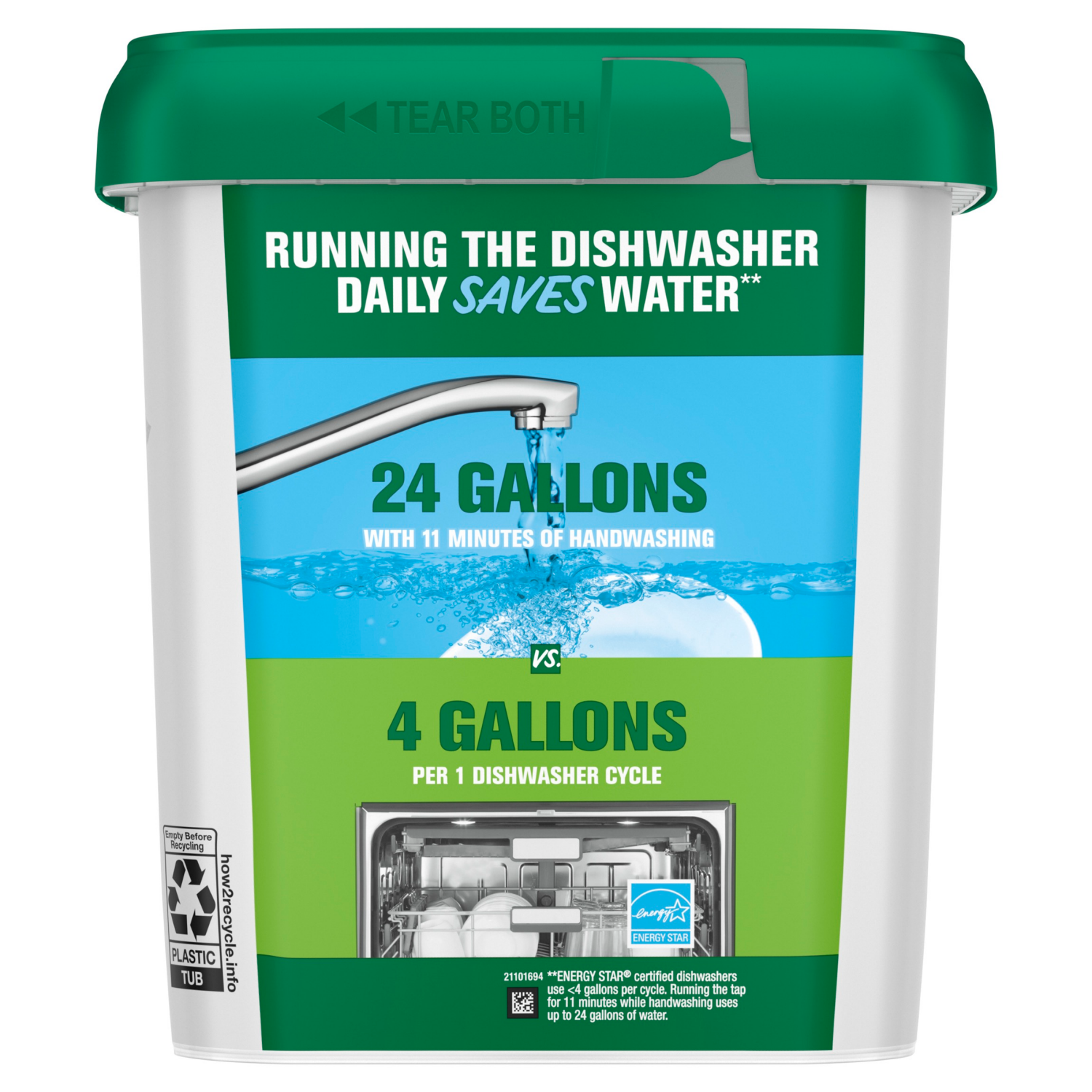 slide 3 of 8, Cascade Free & Clear Dishwasher Pods, Dishwasher Detergent, Dish Detergent Soap, Lemon Essence, 47 Count, 47 ct