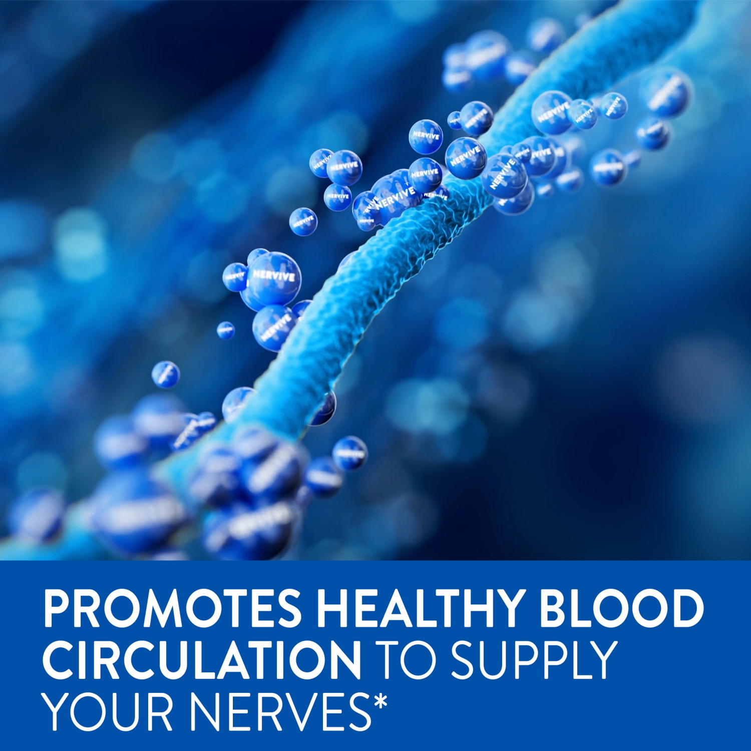 slide 4 of 6, Nervive Nerve Health Glucose Support Tablets, Alpha Lipoic Acid, Chromium Picolinate, Vitamin B12, B6, B1, 30 Tablets, 30 ct