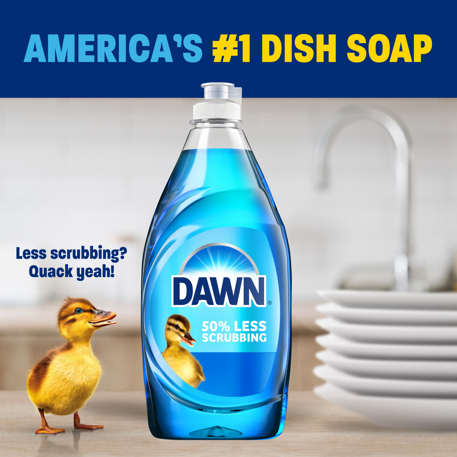 slide 5 of 5, Dawn Orignal Dish Lq, 30 oz