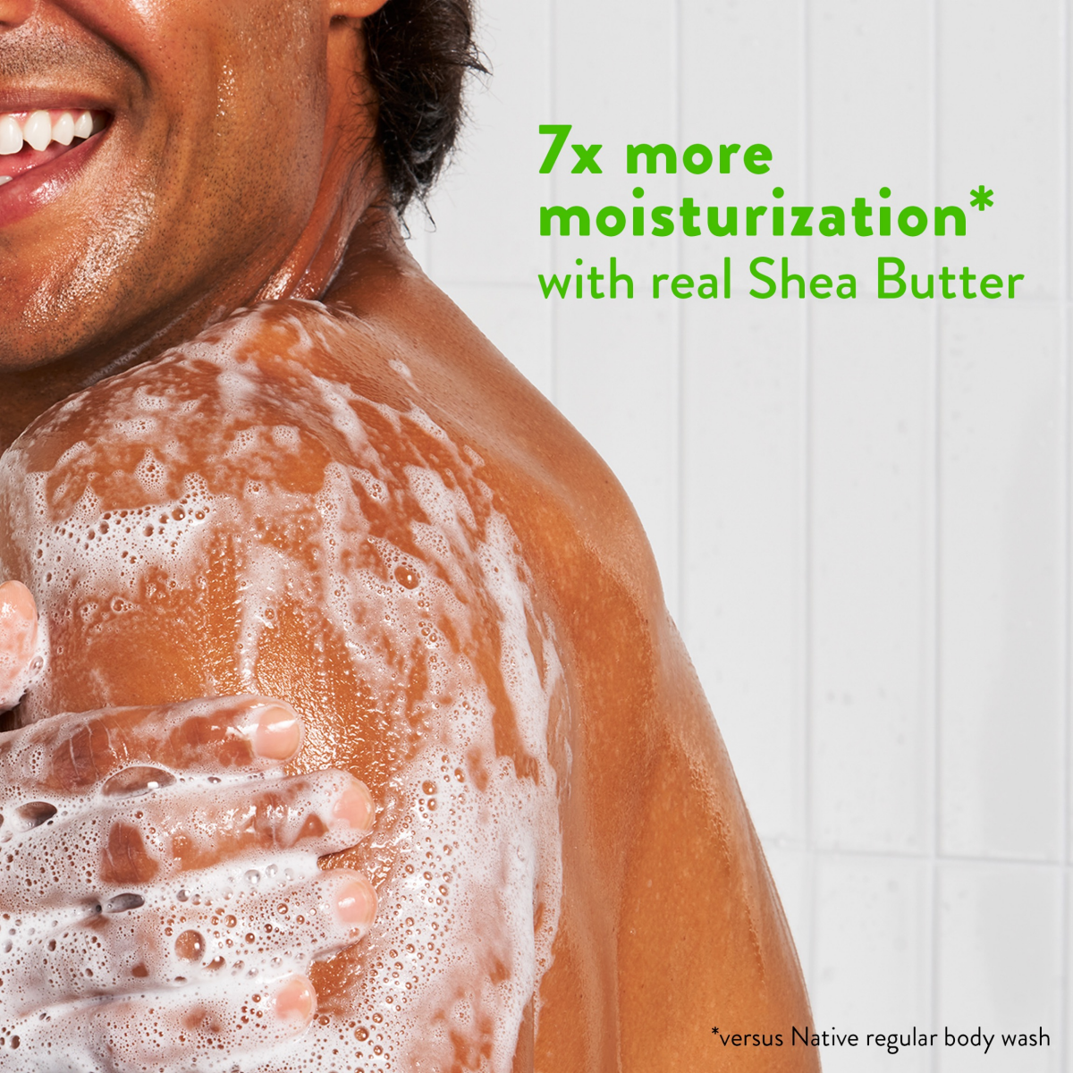 slide 5 of 8, NATIVE Lemon Balm & Bamboo Moisturizing Body Wash 18oz, 18 fl oz