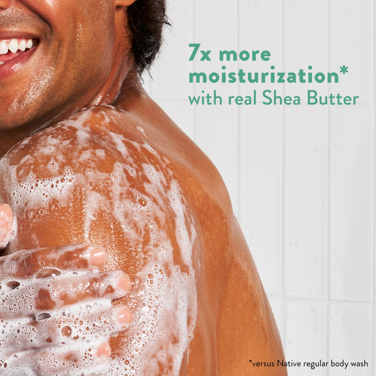 slide 5 of 8, Native Lily Milk & Sage Moisturizing Body Wash, 18 oz