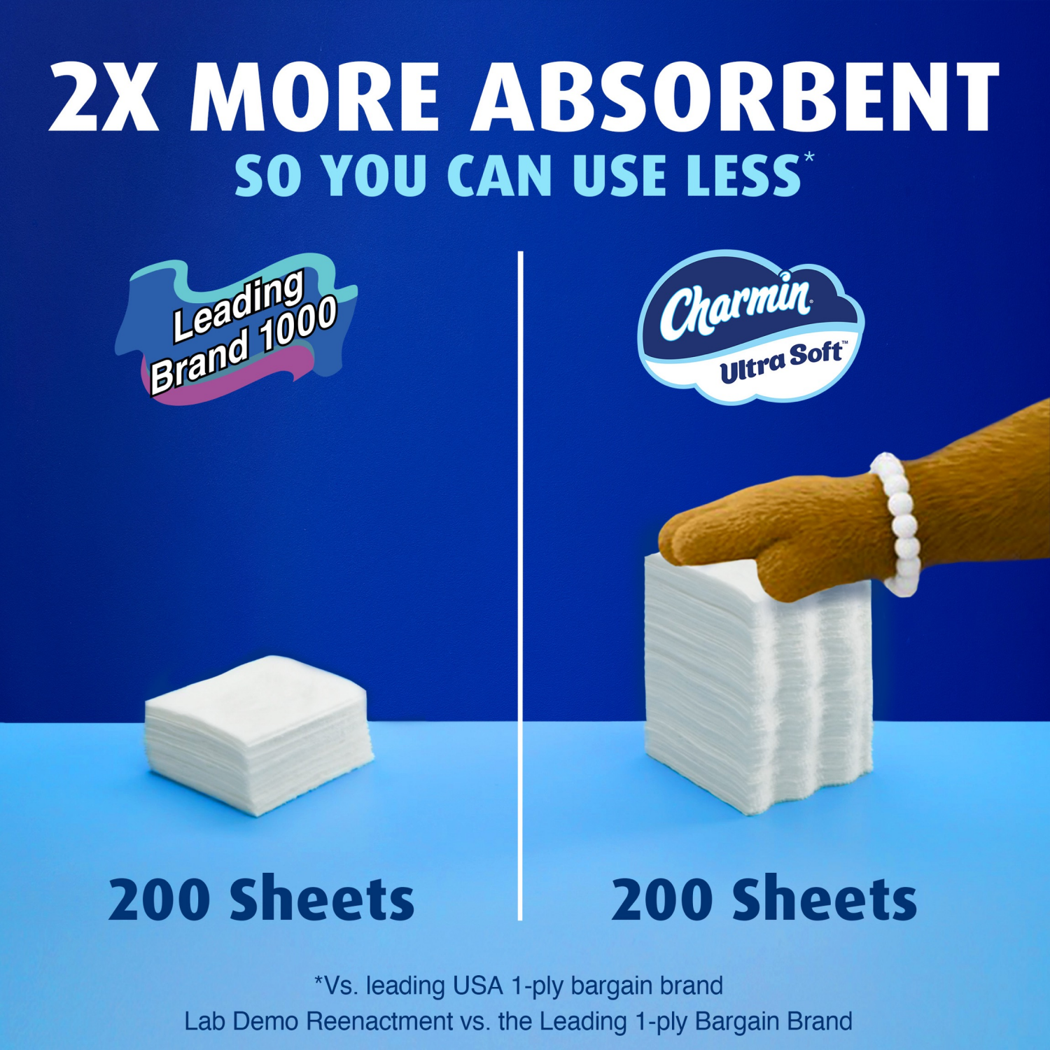 slide 8 of 8, Charmin Toilet Paper Ultra Soft, 12 Mega Rolls, 2-ply Bath Tissue, 12 ct