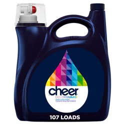 Cheer Colorguard HE Liquid Laundry Detergent, 107 Loads