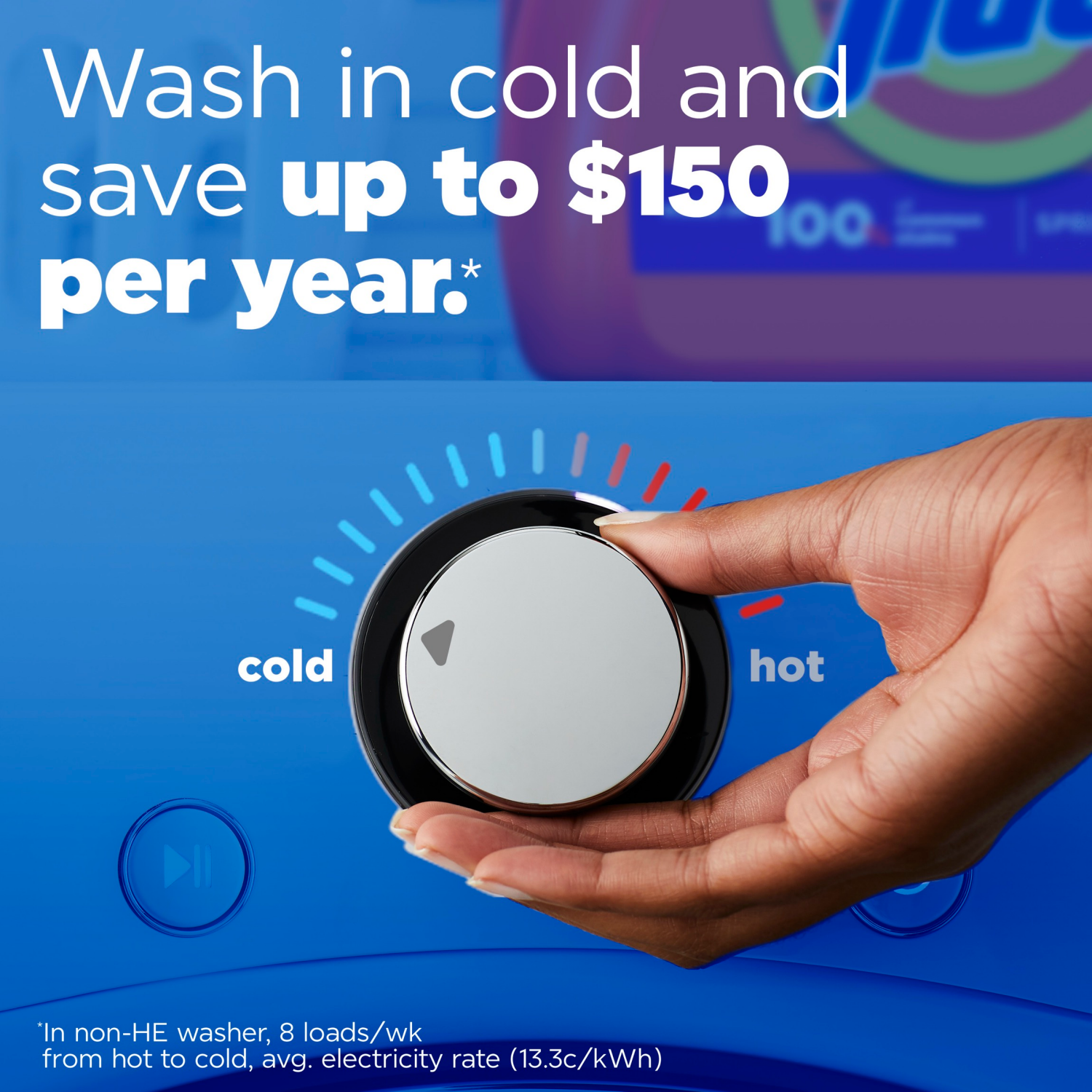 slide 7 of 8, Tide Laundry Detergent Liquid, Spring Meadow Scent, 100 Loads, 132 FL OZ, Works on 100% of Common Stains, Laundry Soap, Liquid Laundry Detergent, 132 fl oz