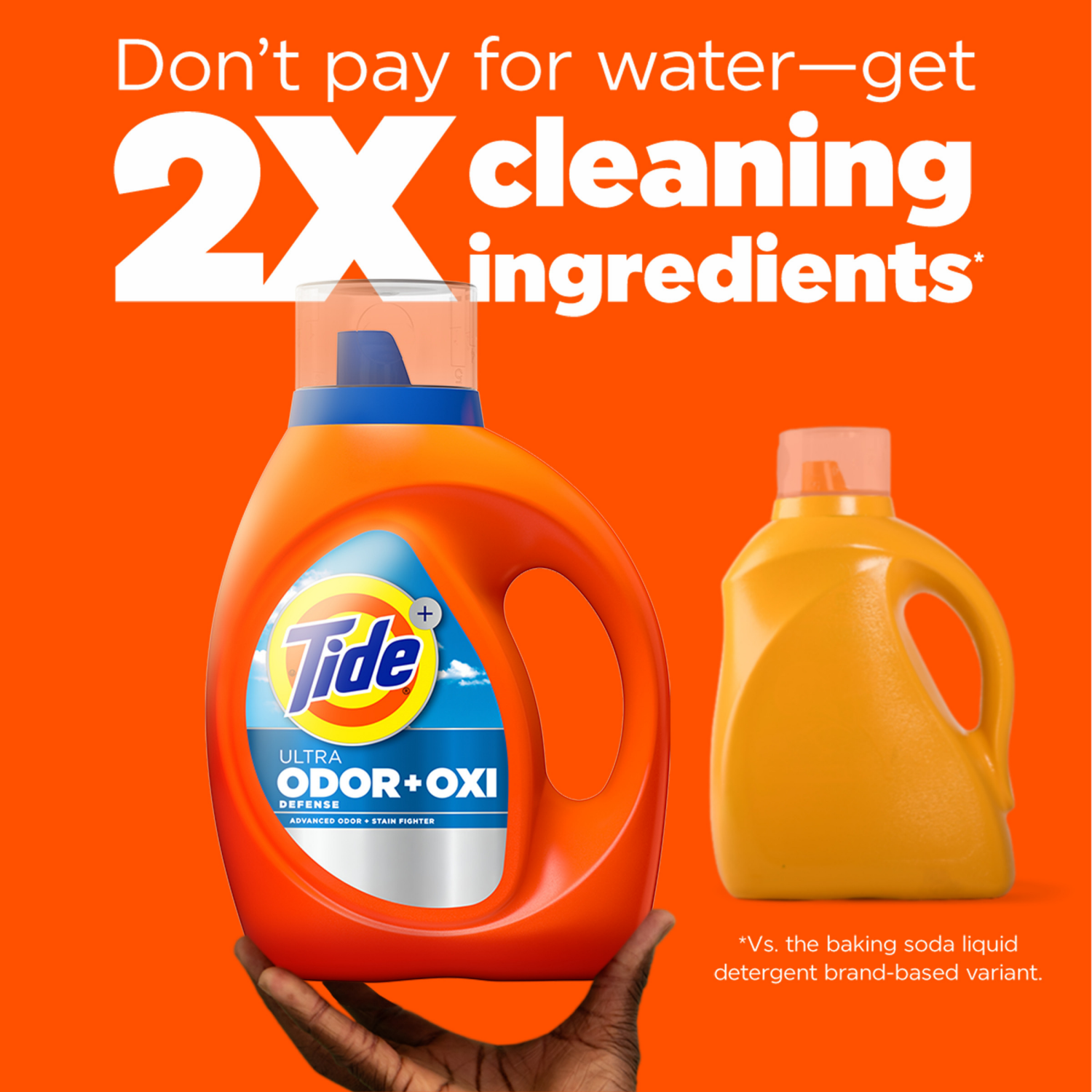 slide 5 of 8, Tide Ultra Odor Defense + Oxi HE Deep Cleaning Concentrated Liquid Laundry Detergent 65 Loads - 92 fl oz, 2.87 qt
