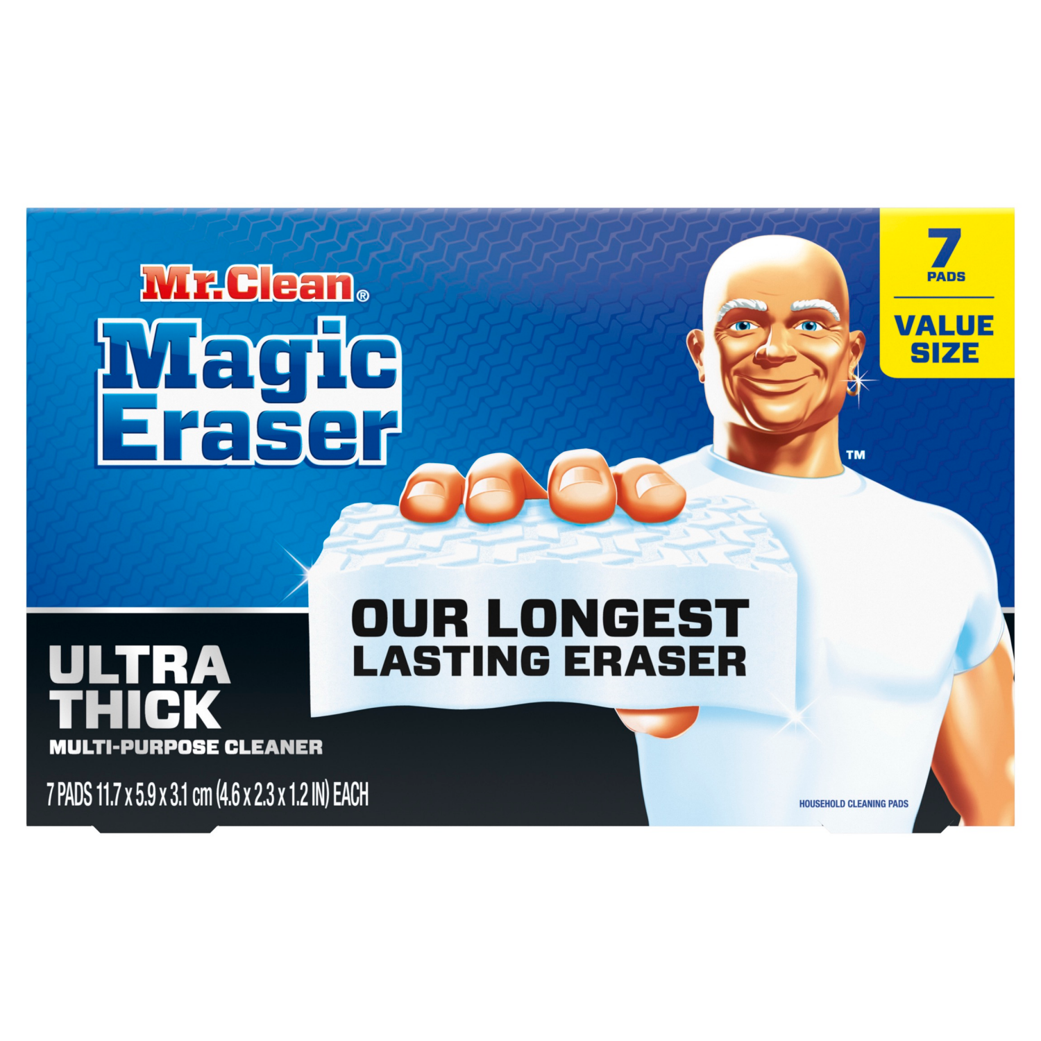 slide 2 of 6, Mr. Clean Magic Eraser Ultra Thick Multi-Purpose Cleaner - 7ct, 7 ct