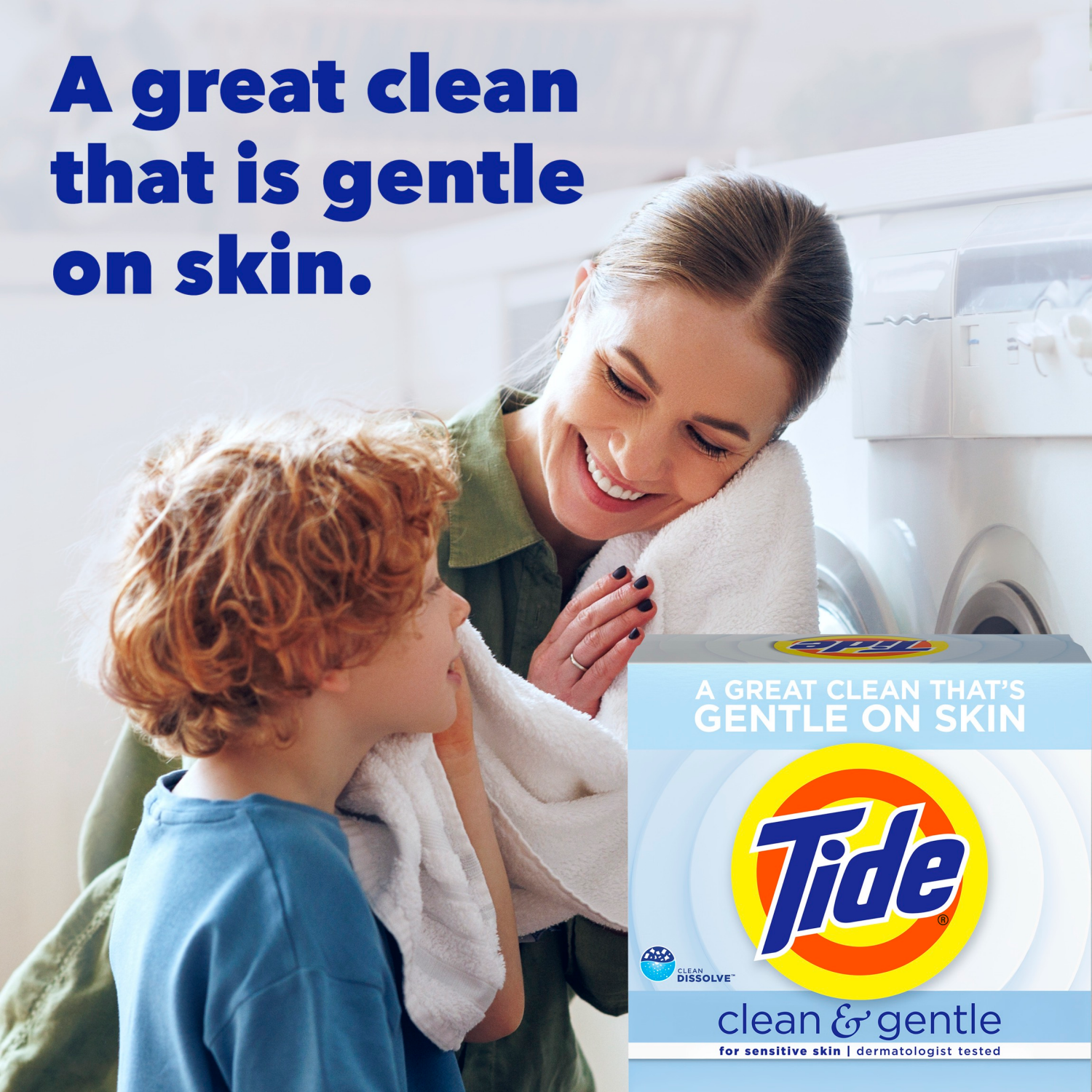 slide 4 of 5, Tide Clean & Gentle Powder Detergent 77 oz, 77 oz