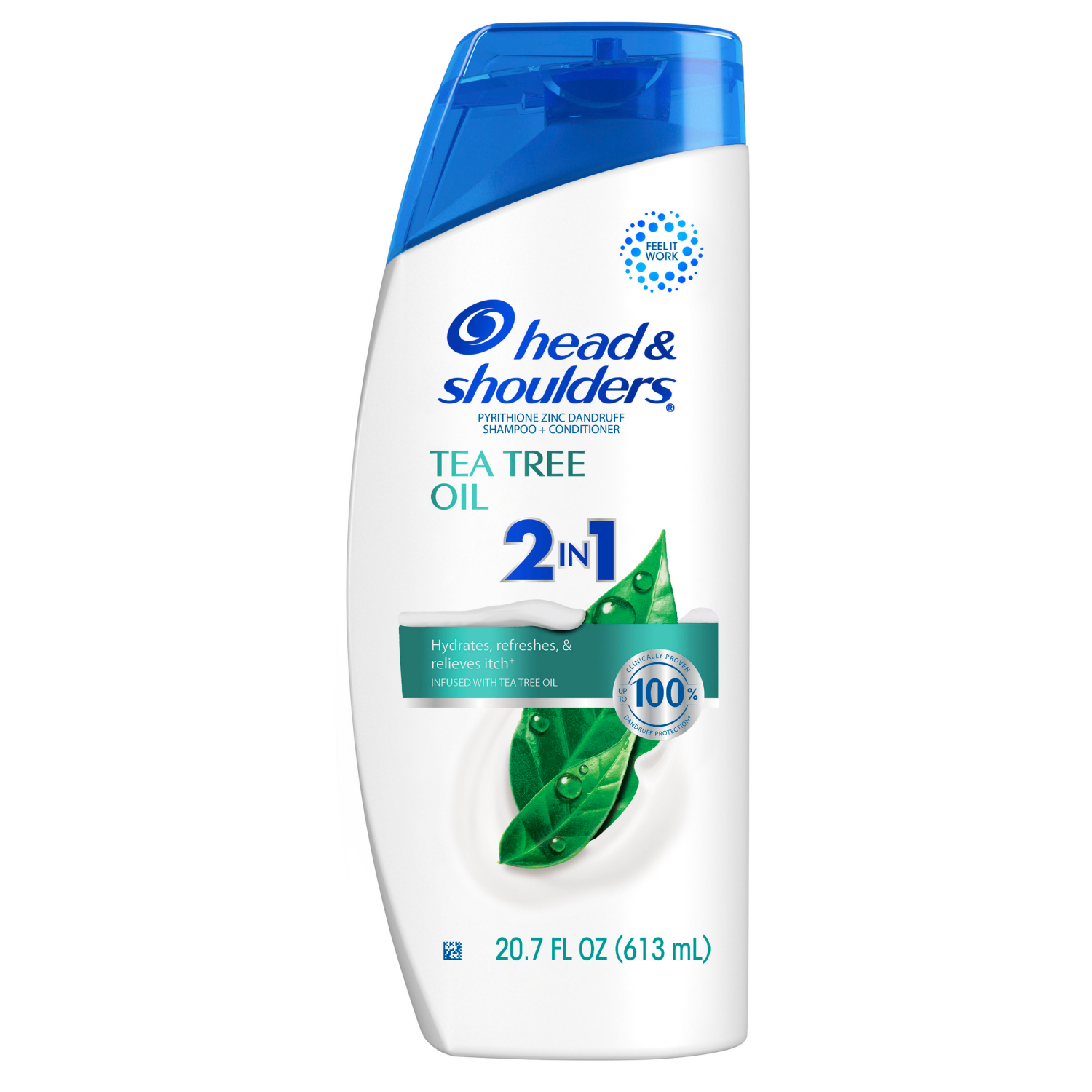 slide 3 of 8, Head & Shoulders Tea Tree 2-in-1 Shampoo and Conditioner - 20.7oz, 20.7 oz