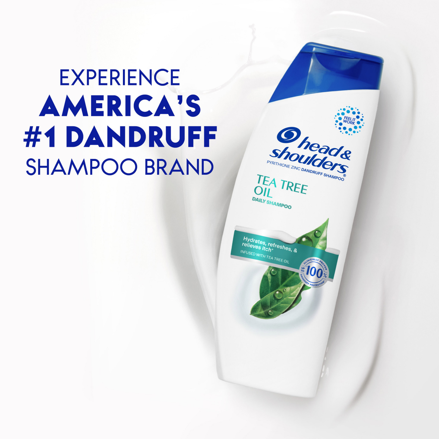 slide 6 of 8, Head & Shoulders Tea Tree 2-in-1 Shampoo and Conditioner - 20.7oz, 20.7 oz