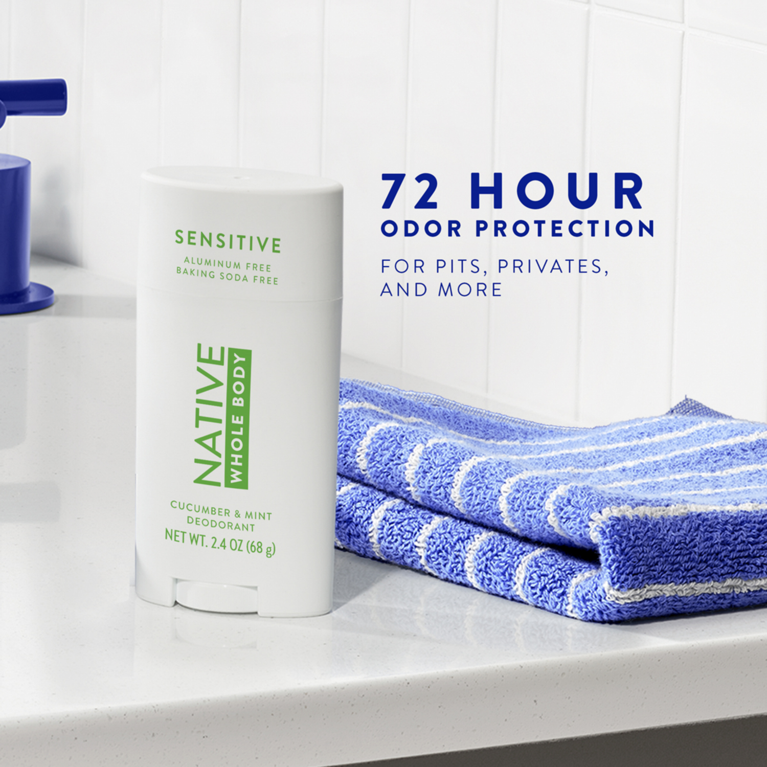 slide 3 of 6, Native Wb Deo Sens Cucumber Mint 2.4Oz, 2.4 oz